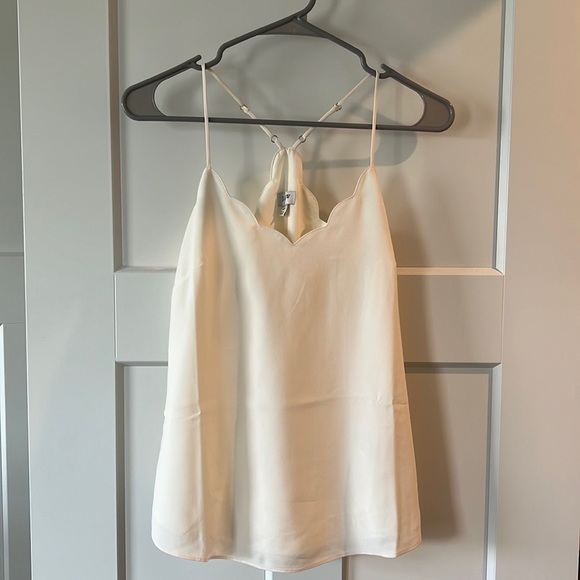 J Crew Factory cami. Ivory. Size 0. NWT. - Picture 1 of 5